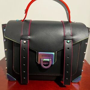 Michael Kors Black Manhattan Purse